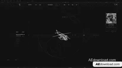 HUD Covert Operations Military1 Elements template preview