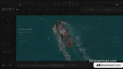 HUD Covert Operations Satellite 5 Elements template preview