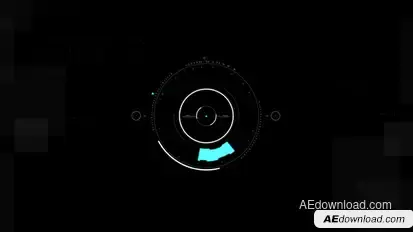 HUD Digital Target 1 Infographics template preview