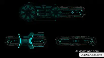 HUD Info Data Transfer 1 Elements template preview