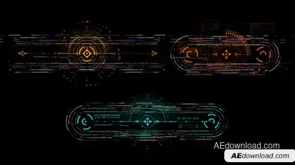 HUD Info Data Transfer 2 Elements template preview