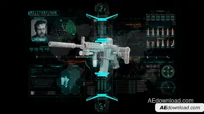 HUD Info Miltary Rifle Elements template preview