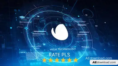 HUD Logo Intro Logo Stings template preview