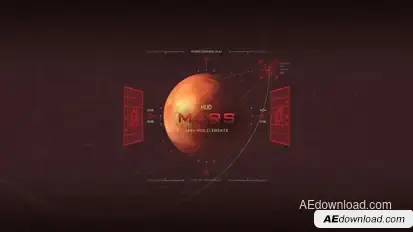 HUD Mars Video Displays template preview