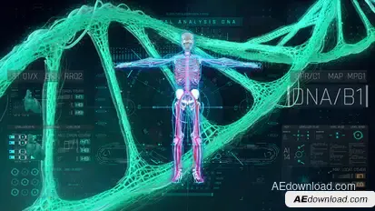 HUD Medical DNA3 Elements template preview
