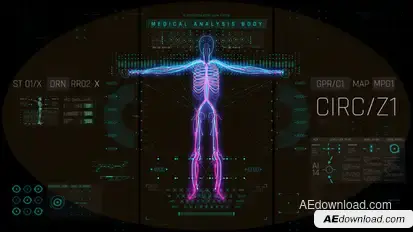 HUD Medical Nervous Elements template preview