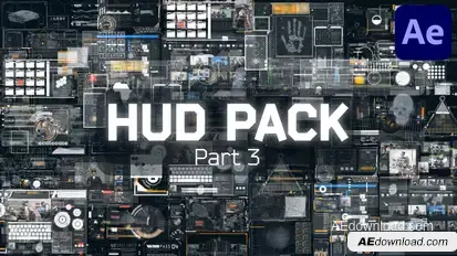 HUD Pack | Part 3 Elements template preview