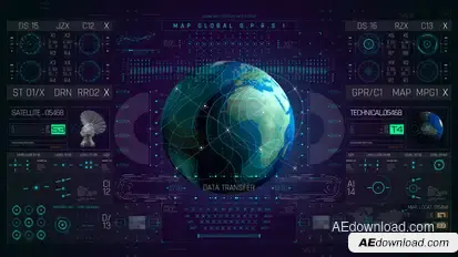HUD PRO GPRS1 Elements template preview