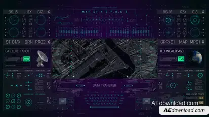 HUD PRO GPRS2 Elements template preview