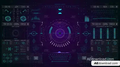 HUD PRO Intelligence Centre Elements template preview