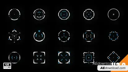 HUD Target Elements template preview