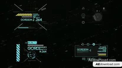 HUD Technology Title Elements template preview
