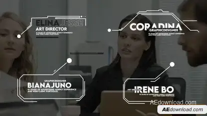 Videohive Hud Titles 46292482 Titles template preview