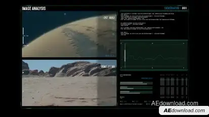 HUD Video Interface Infographics template preview