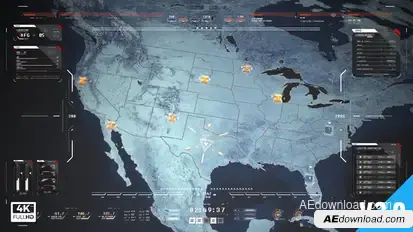 HUD World Map Pack Elements template preview