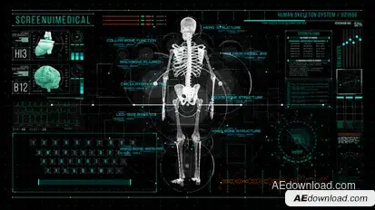 HUD700 Screen MEDICAL2 Elements template preview