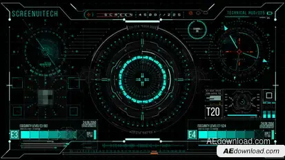 HUD700 Special Gadget 2 Elements template preview