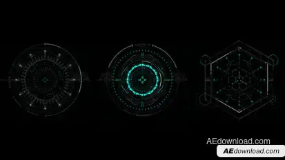 HUD700 Special Gadget 3 Elements template preview