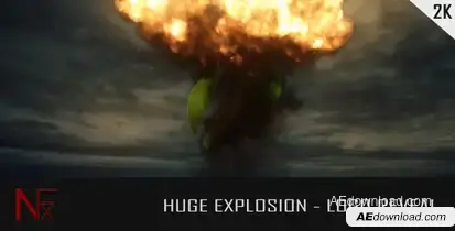 Huge Explosion - Logo Reveal Logo Stings template preview