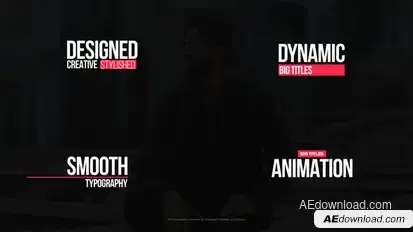 Huge Titles II broadcast-packages template preview