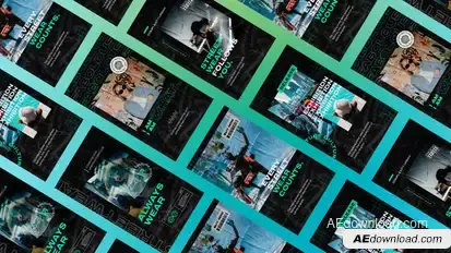 Hypebae Grunge Instagram Reel Product Promo template preview