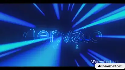 Light Tunnel Logo Reveal Logo Stings template preview