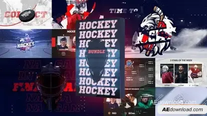 Ice Hockey Bundle Openers template preview