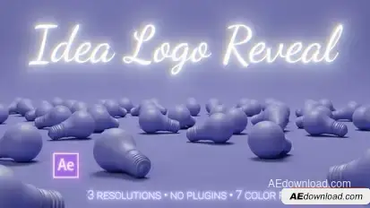 Idea Logo Reveal Logo Stings template preview