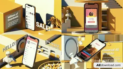 Identity APP Promo Product Promo template preview