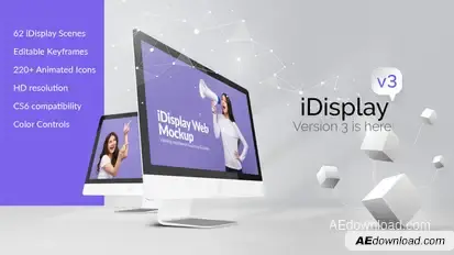 iDisplay Web Promo Product Promo template preview