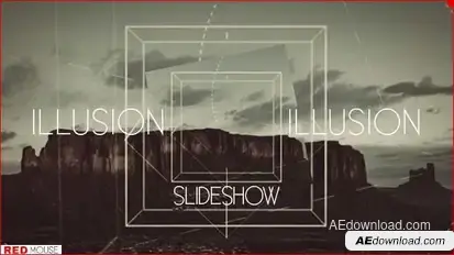 Illusion slideshow Video Displays template preview