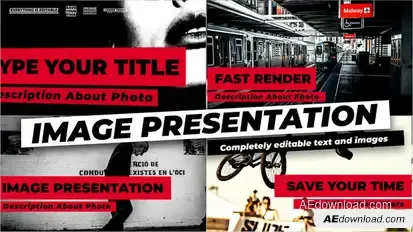 Image Slideshow Video Displays template preview