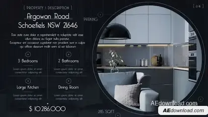 Immovable Property - Real Estate Product Promo template preview