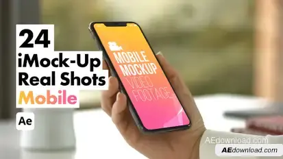iMock-Up Real Mobile Product Promo template preview