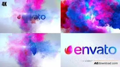 Impact Particle Logo Logo Stings template preview