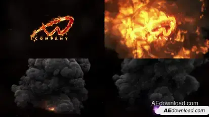 Implosion Explosion Intro Openers template preview
