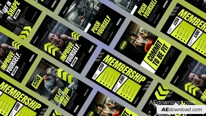 Impron Gym Instagram Reel Product Promo template preview
