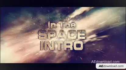 In The Space Intro Openers template preview