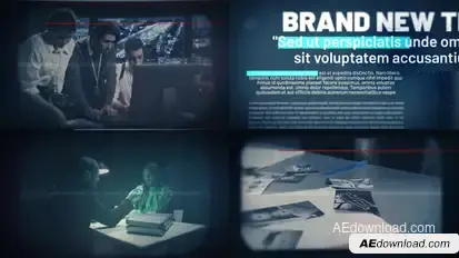 Incidents in History Video Displays template preview