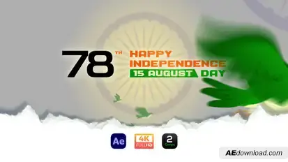 India Independence Day Opener – 15 August AE Intro Openers template preview