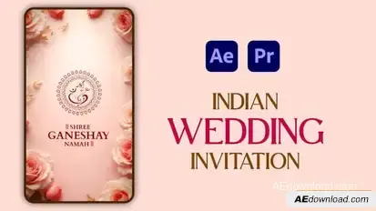Videohive Indian Wedding Invitation 57012222 Openers template preview