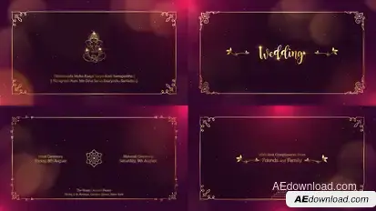 Indian Wedding Invitation Openers template preview