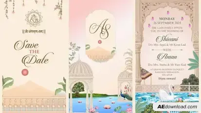 Videohive Indian Wedding invitations Openers template preview