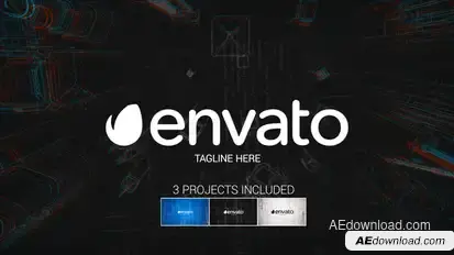 Industrial City Logo Reveal 3-in Pack Logo Stings template preview