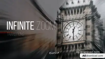 Infinite Zoom Transitions for After Effects Elements template preview