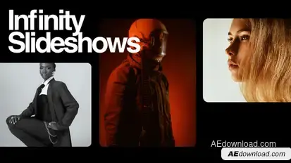 Infinity Slideshow for After Effects broadcast-packages template preview