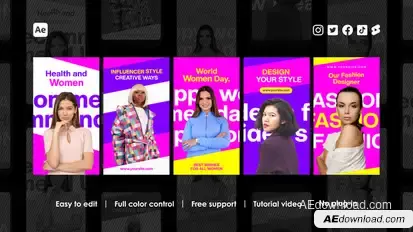Influencer Instagram Reels Product Promo template preview