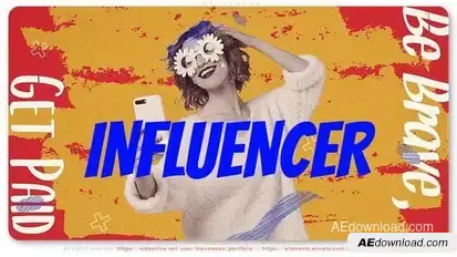 Influencer Promo Openers template preview