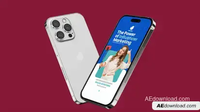 Influencer Social Media Reel V3 Video Displays template preview