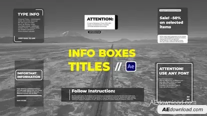 Info Boxes Titles template preview